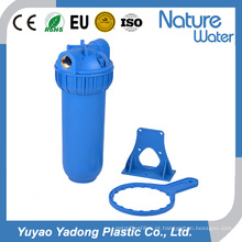 Filtro de água azul de tubo simples